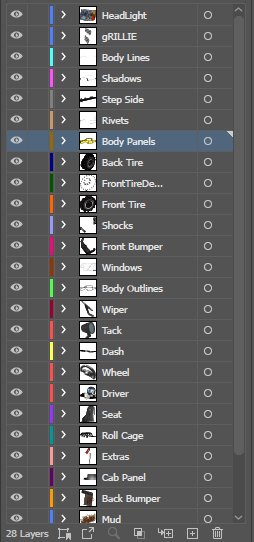 Super Modified Illustration Template AAW