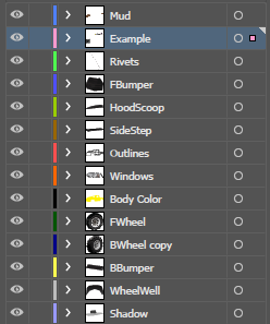 90s Chevy Illustration Template AAW