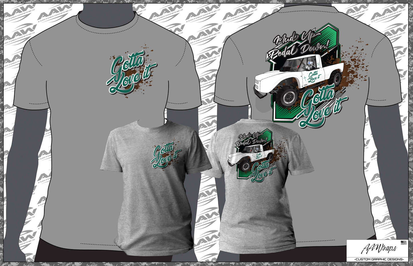 Super Modified Illustration Template AAW