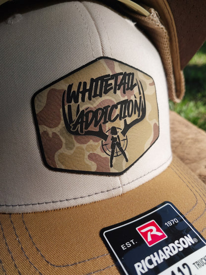 Richardson 112 Classic Trucker, Custom Leather Patch Hat