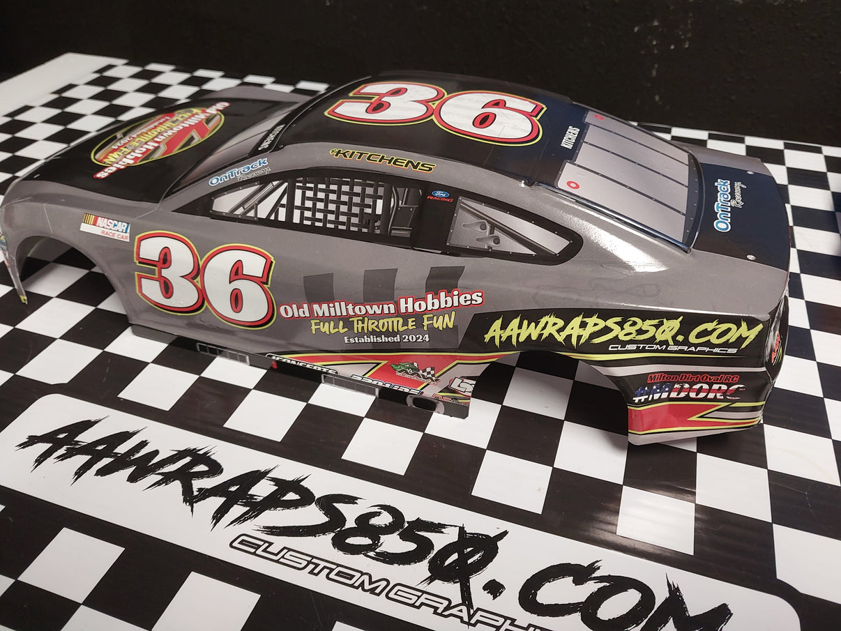 Losi Nascar "Ford" Wrap Template AAW