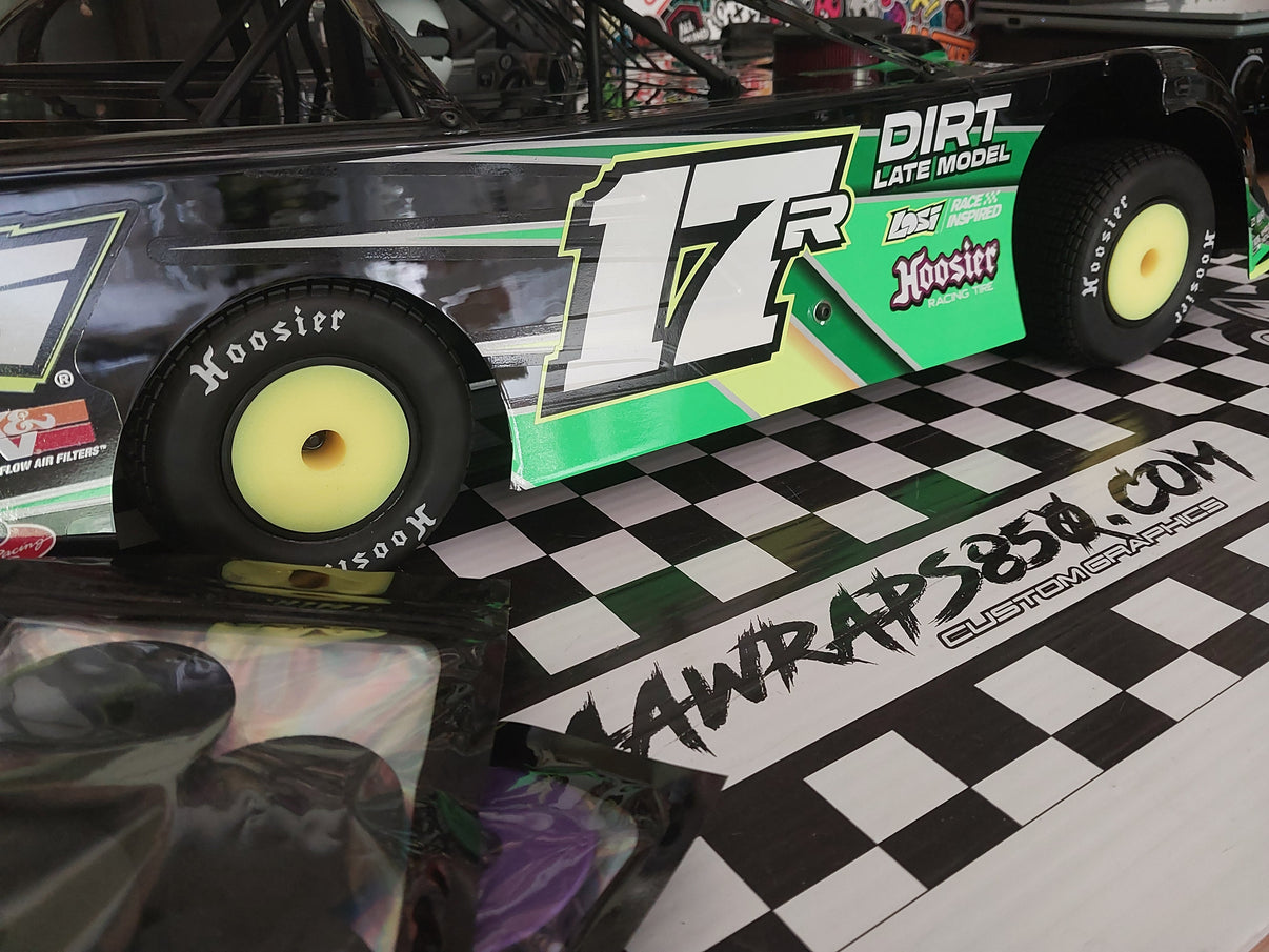 Losi 22 Late Model Wheel Dots AAW