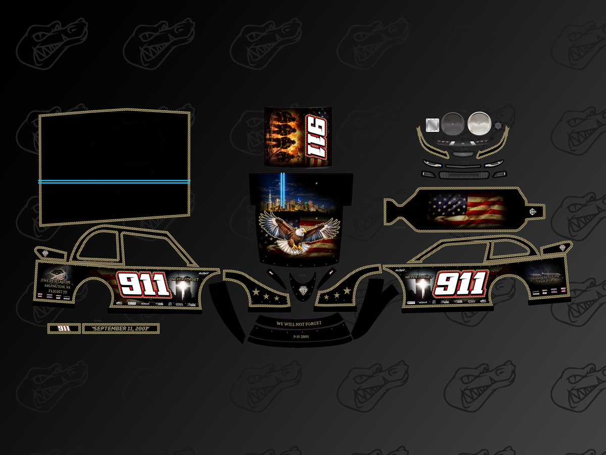 "9-11" Losi 22 Late Model Wrap My Store
