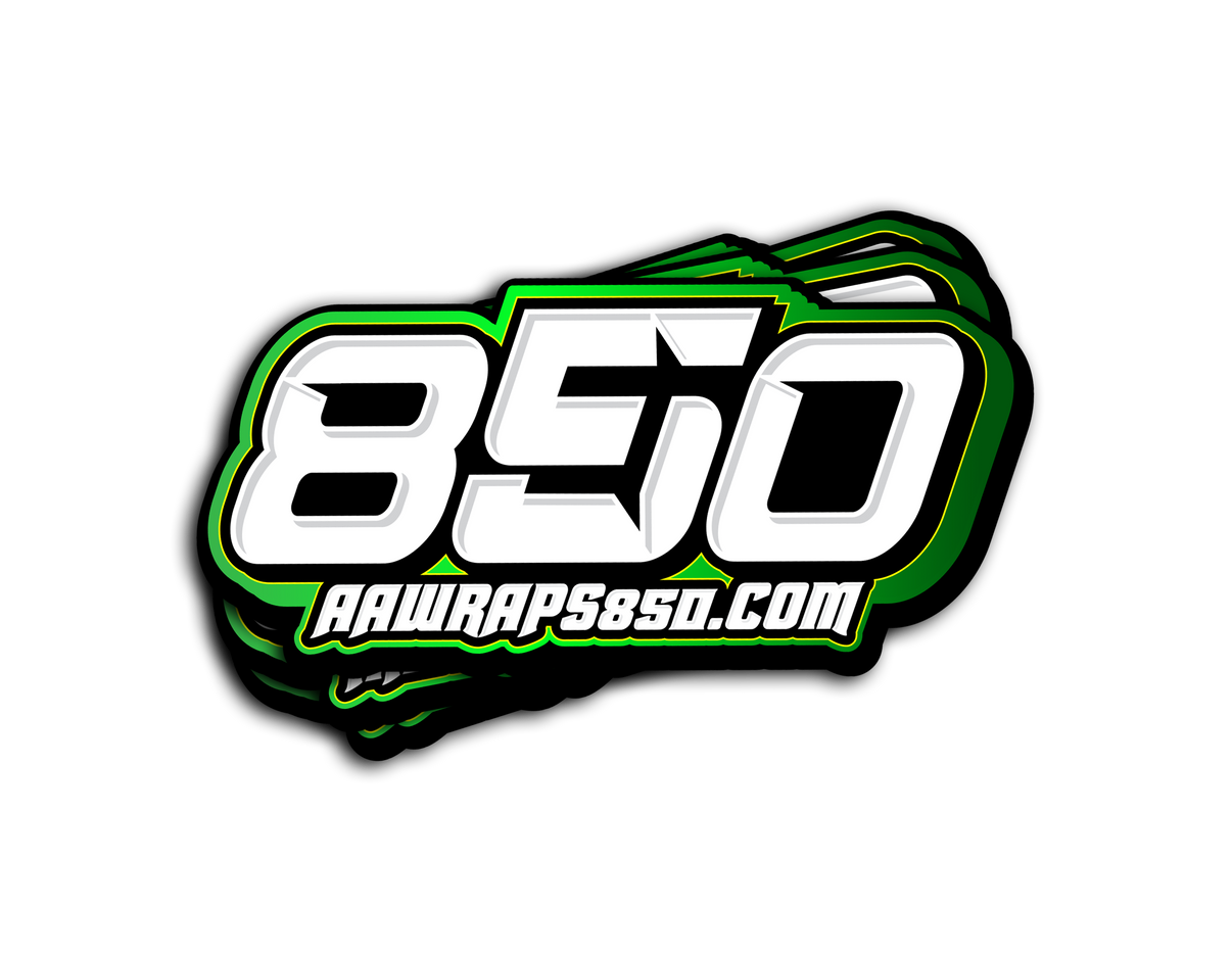 AAW "850" Sticker AAW