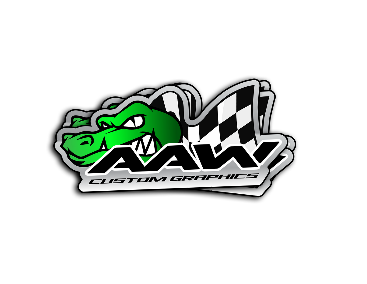 AAW "Gator" Sticker AAW