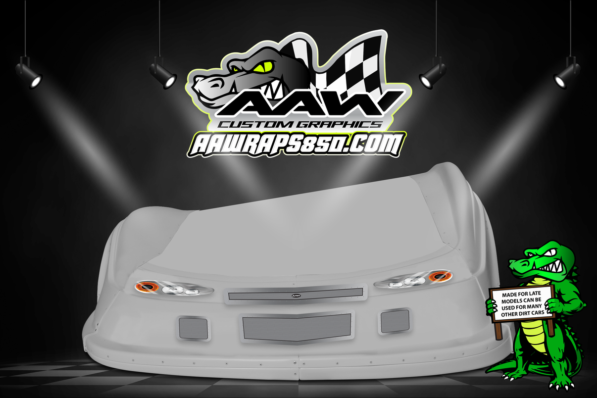 Late Model "AAW Round" Headlight/Grille Decal Kit AAW