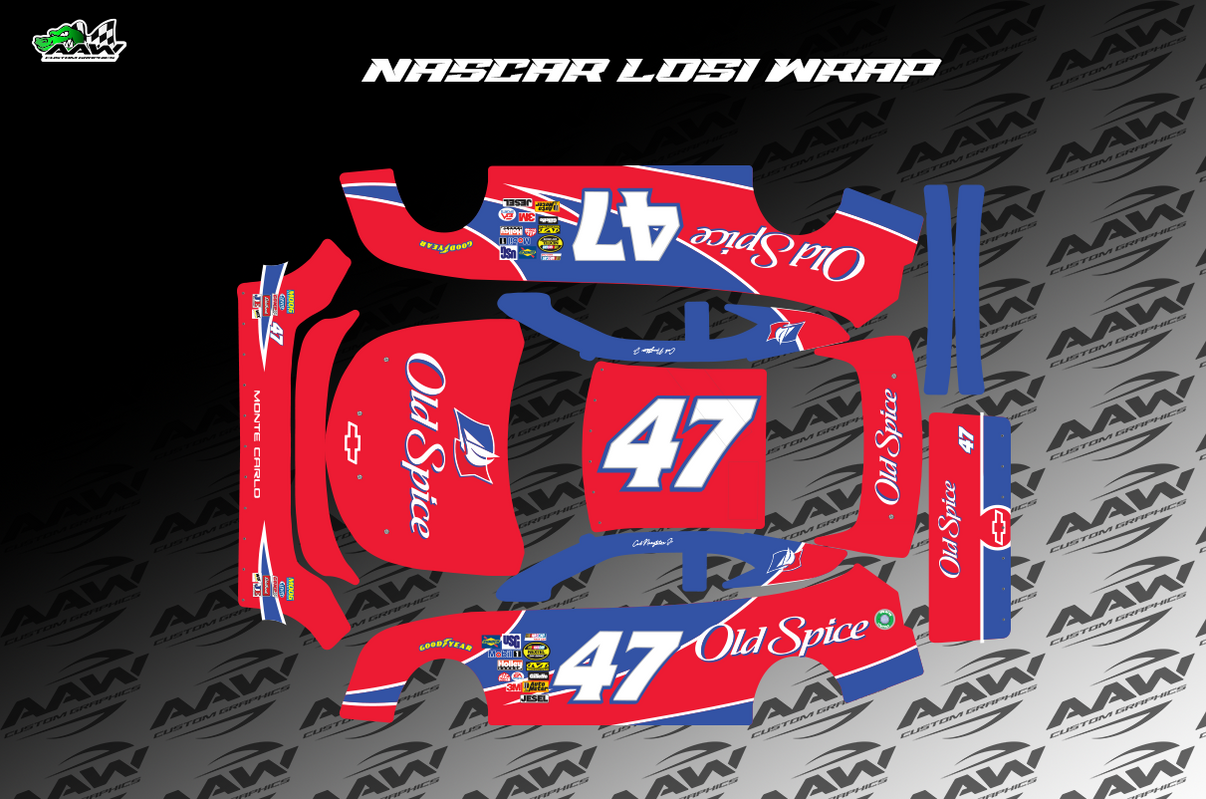 "Cal" Losi 1/12 Nascar Wrap My Store