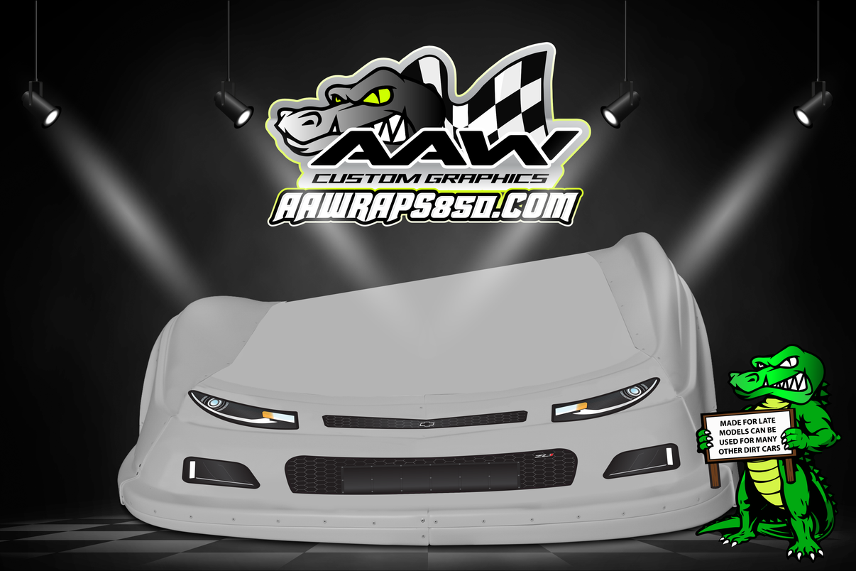 Late Model "Camaro 2" Headlight/Grille Decal Kit AAW