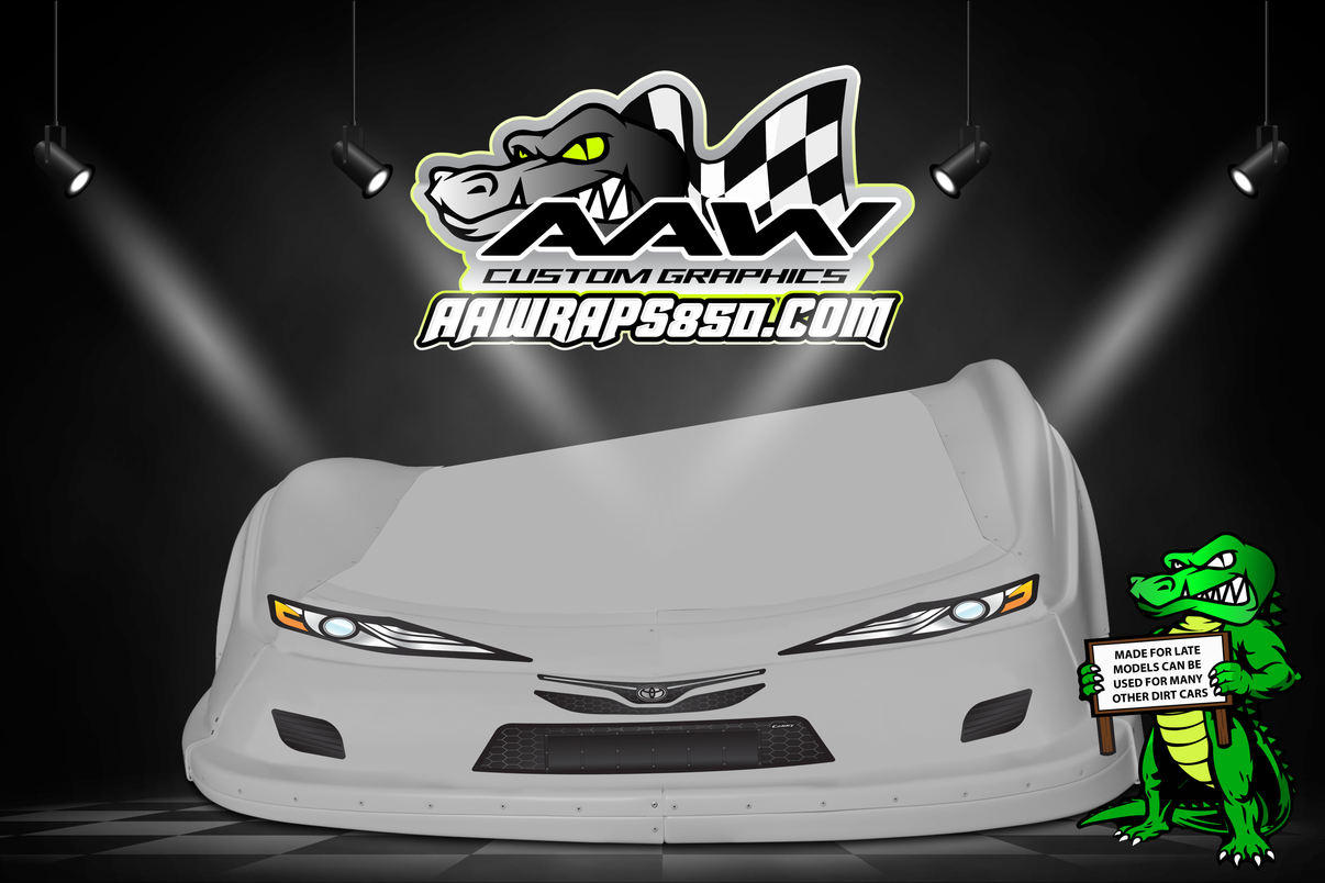 Late Model "Camry 2" Headlight/Grille Decal Kit AAW