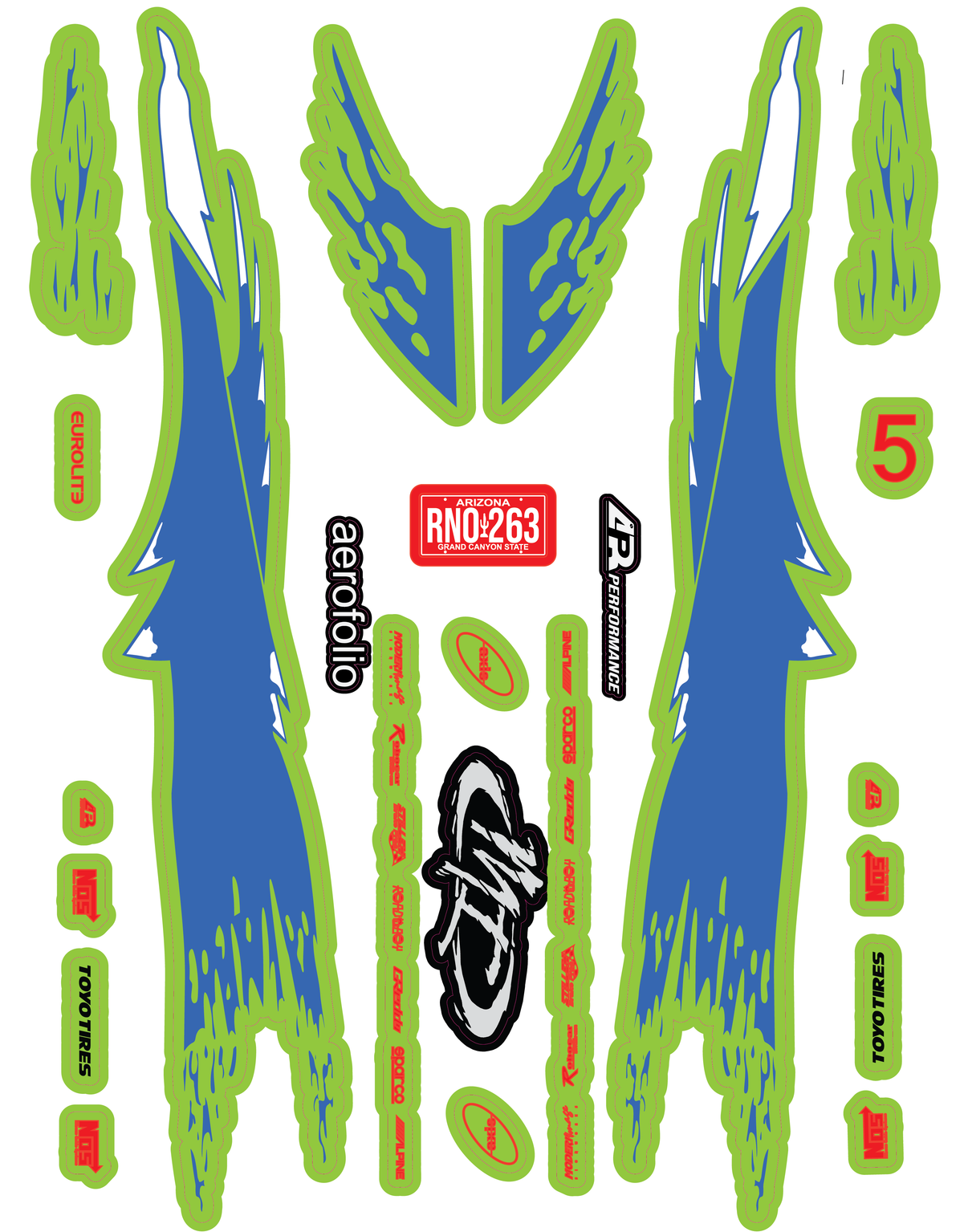 Clipse Drift Decal Set AAW