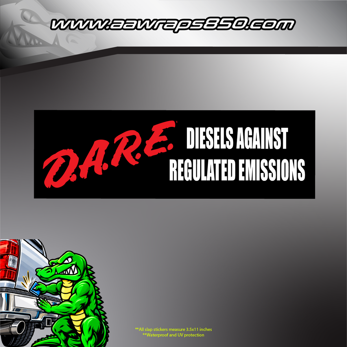 D.A.R.E Slap Sticker AAW