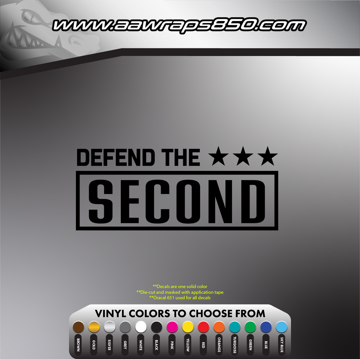 Defend 2nd Decal AAW