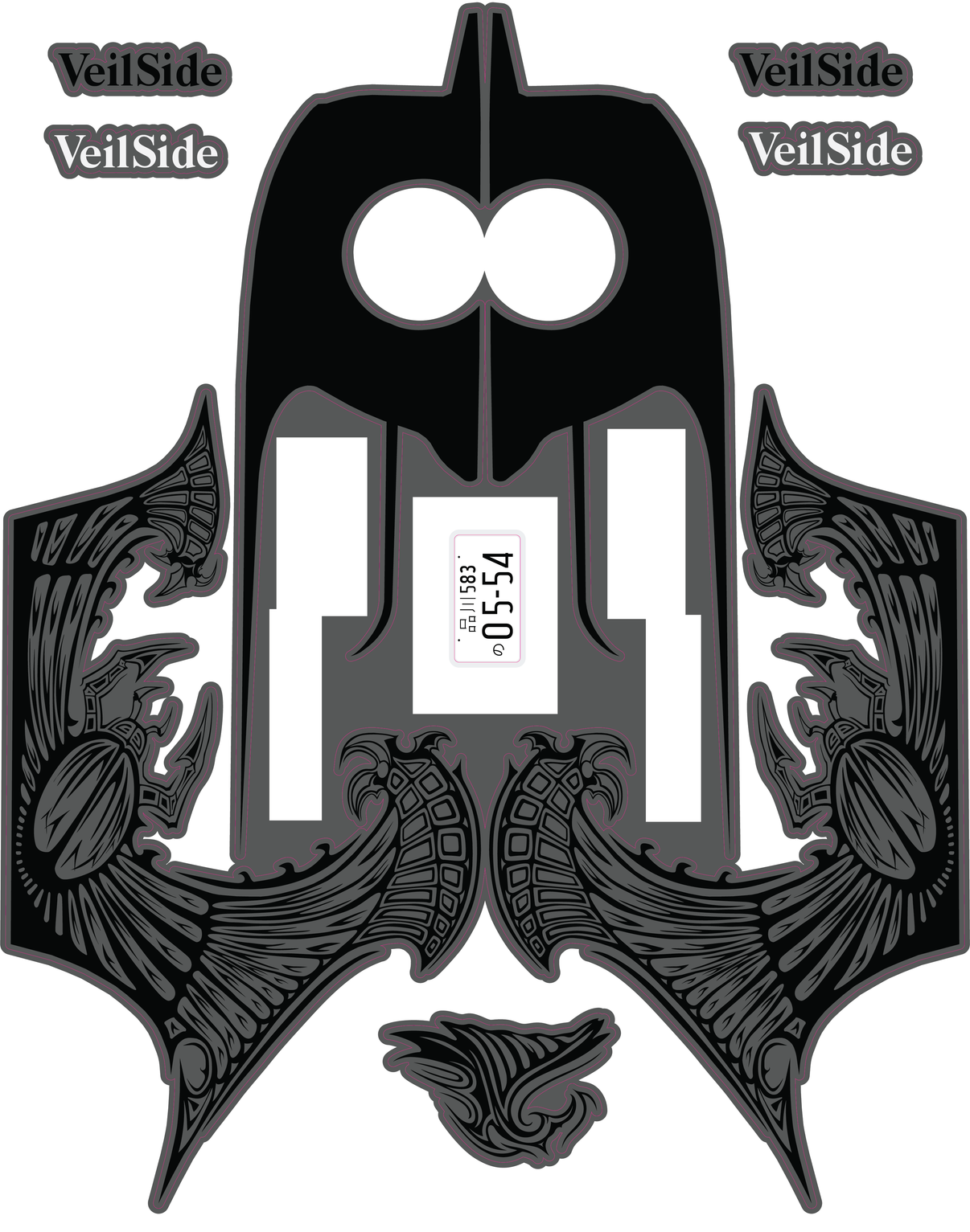 DK Drift Decal Set AAW