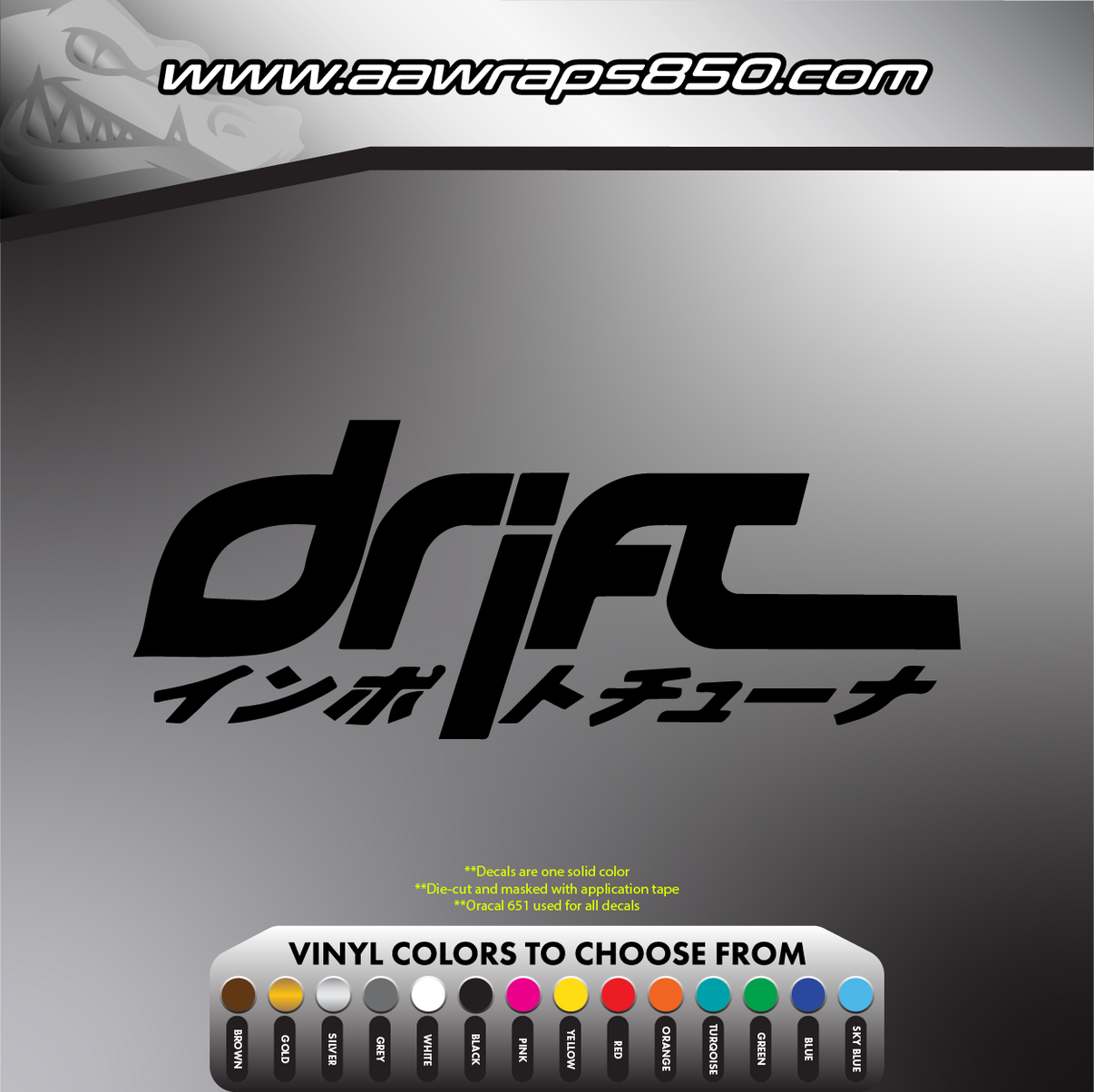 Drift Decal AAW