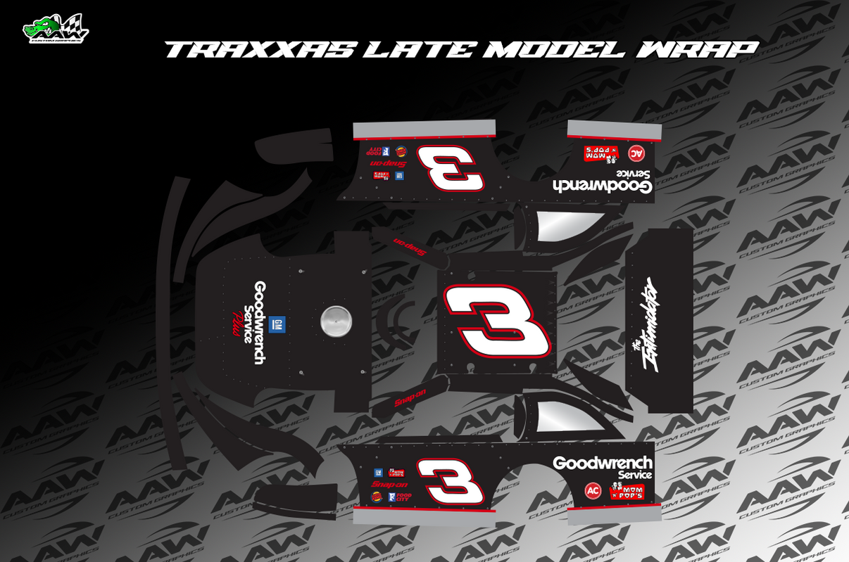 "Intimidator" Traxxas Late Model Wrap My Store