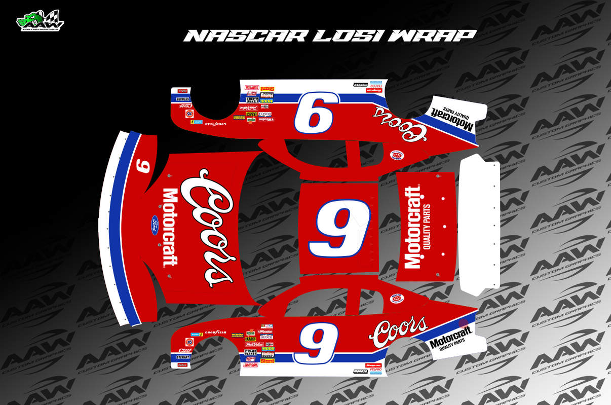 "B. Elliot" Losi 1/12 Nascar Wrap My Store
