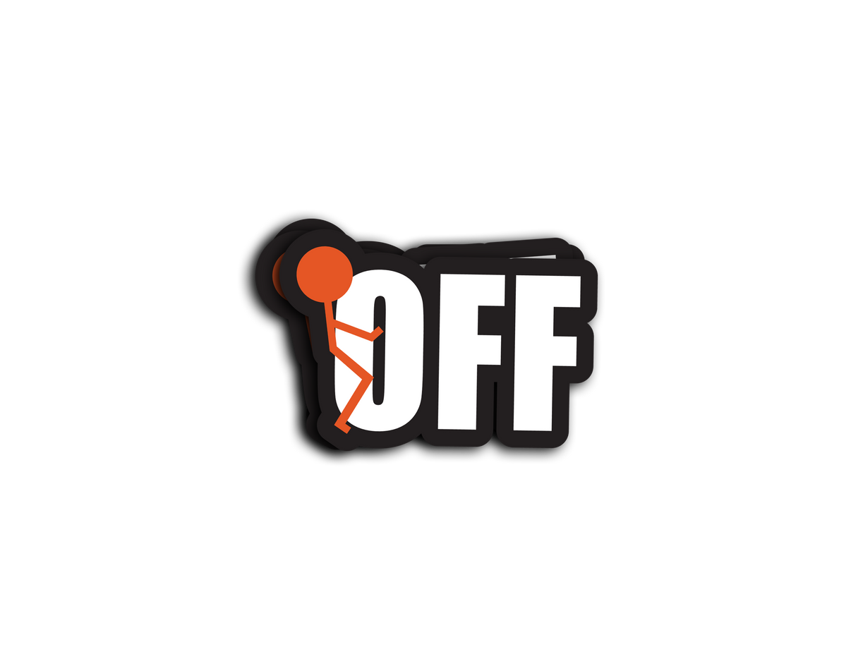 F Off Sticker AAW