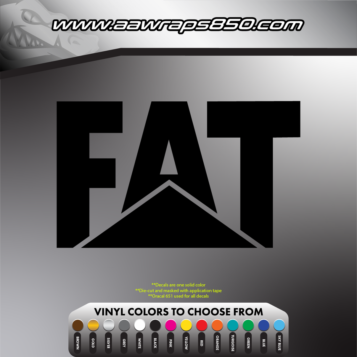 FAT Decal AAW