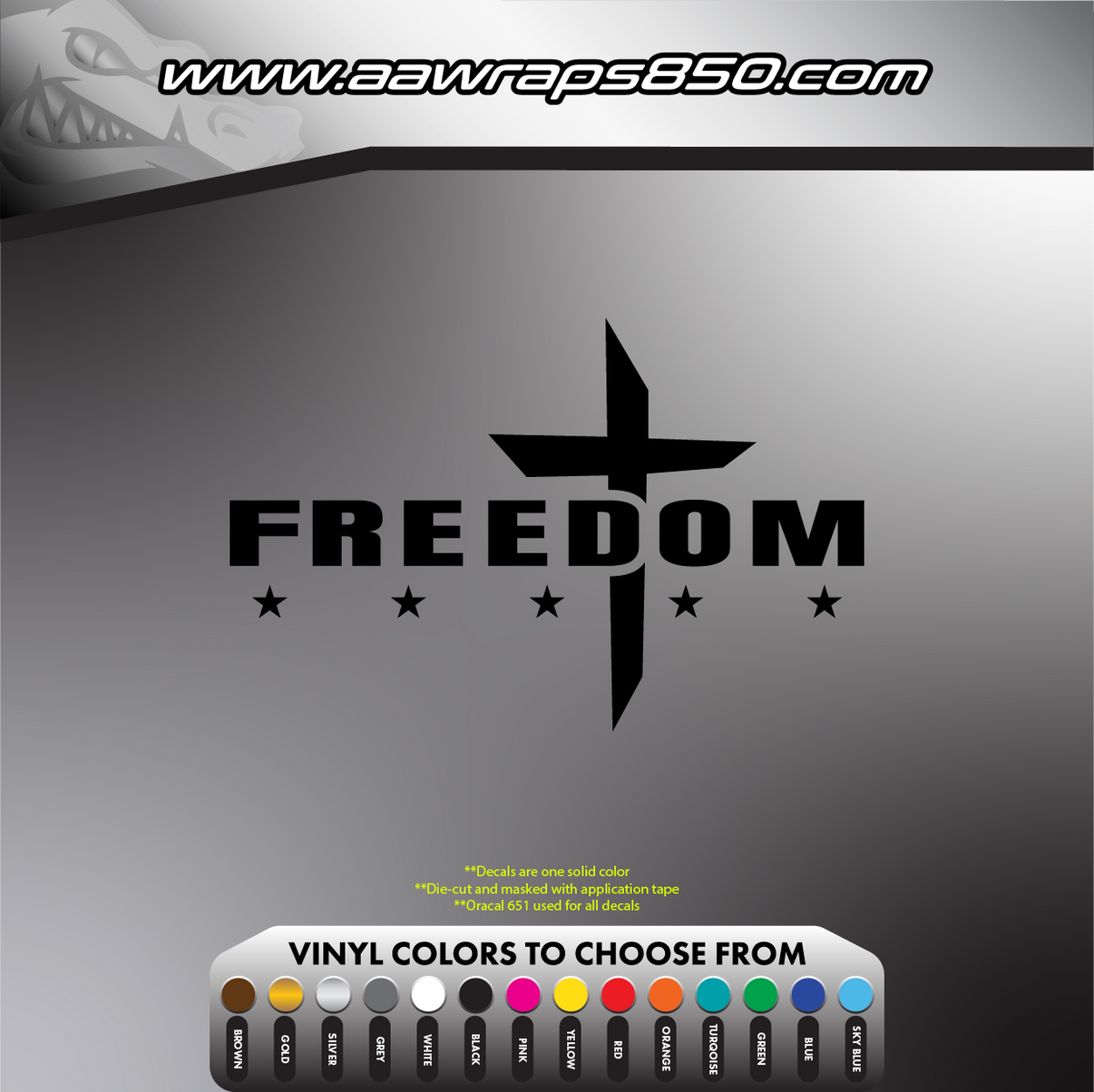 Freedom Decal AAW