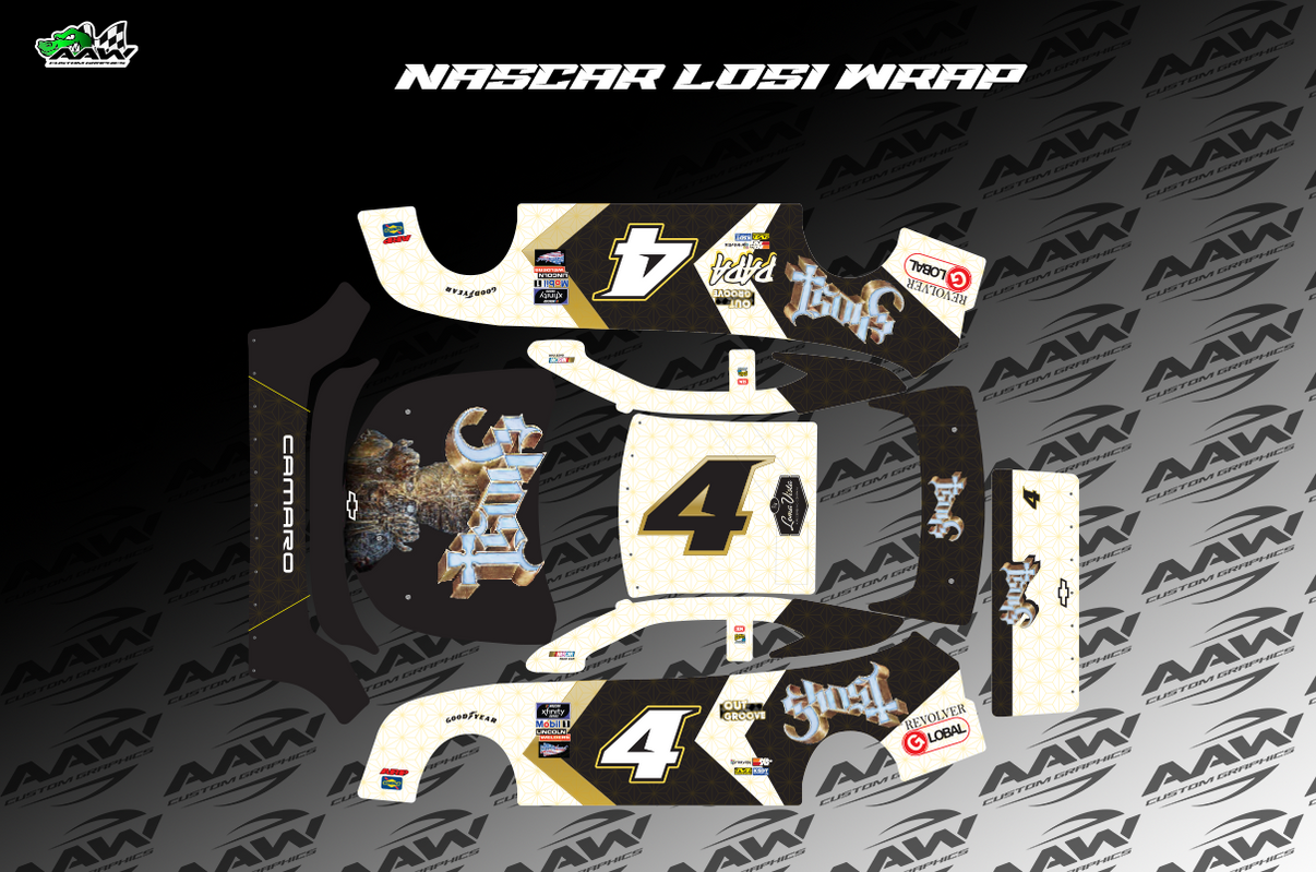 "Ghost" Losi 1/12 Nascar Wrap My Store