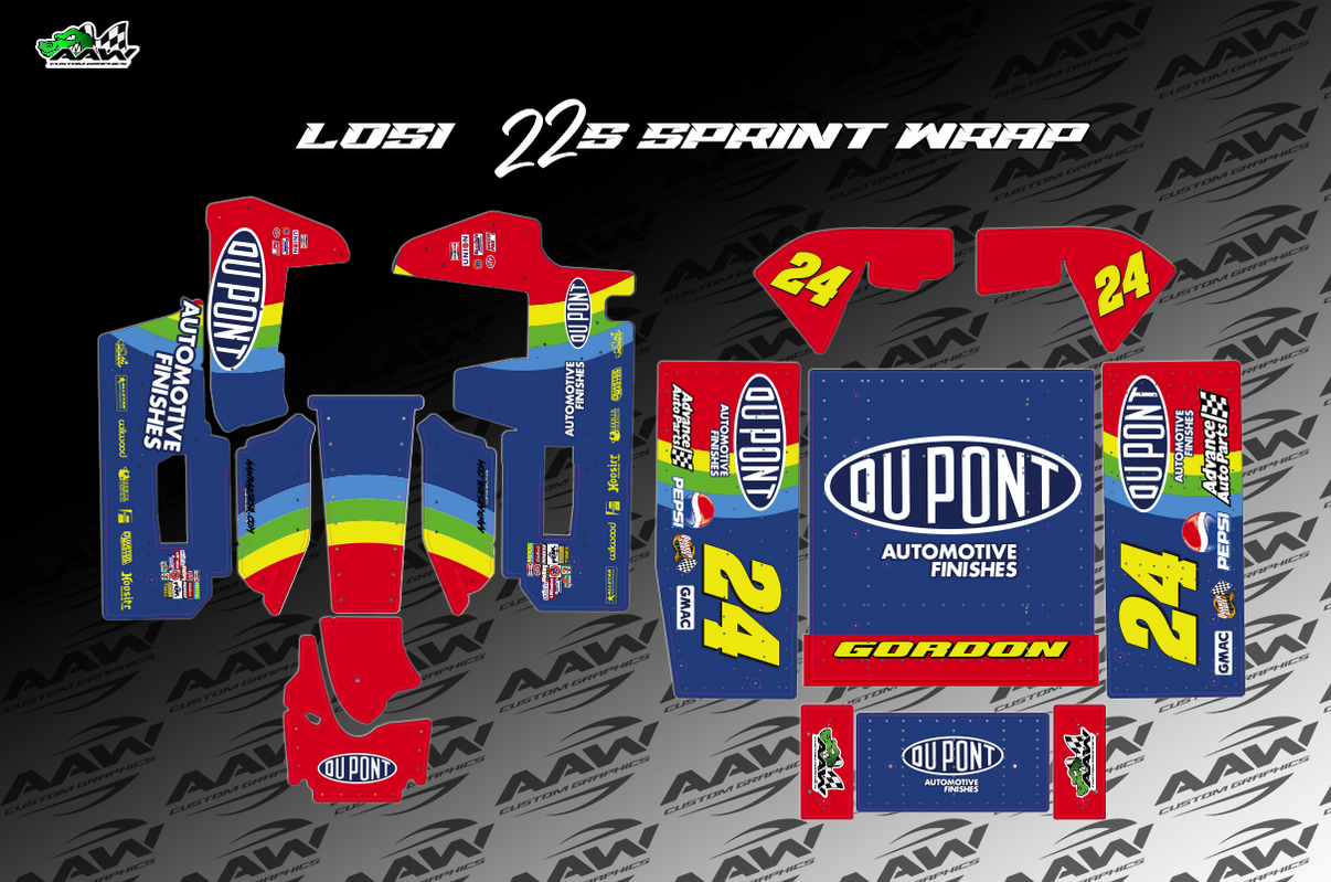 "Gordon" Losi 22s Wrap AAW