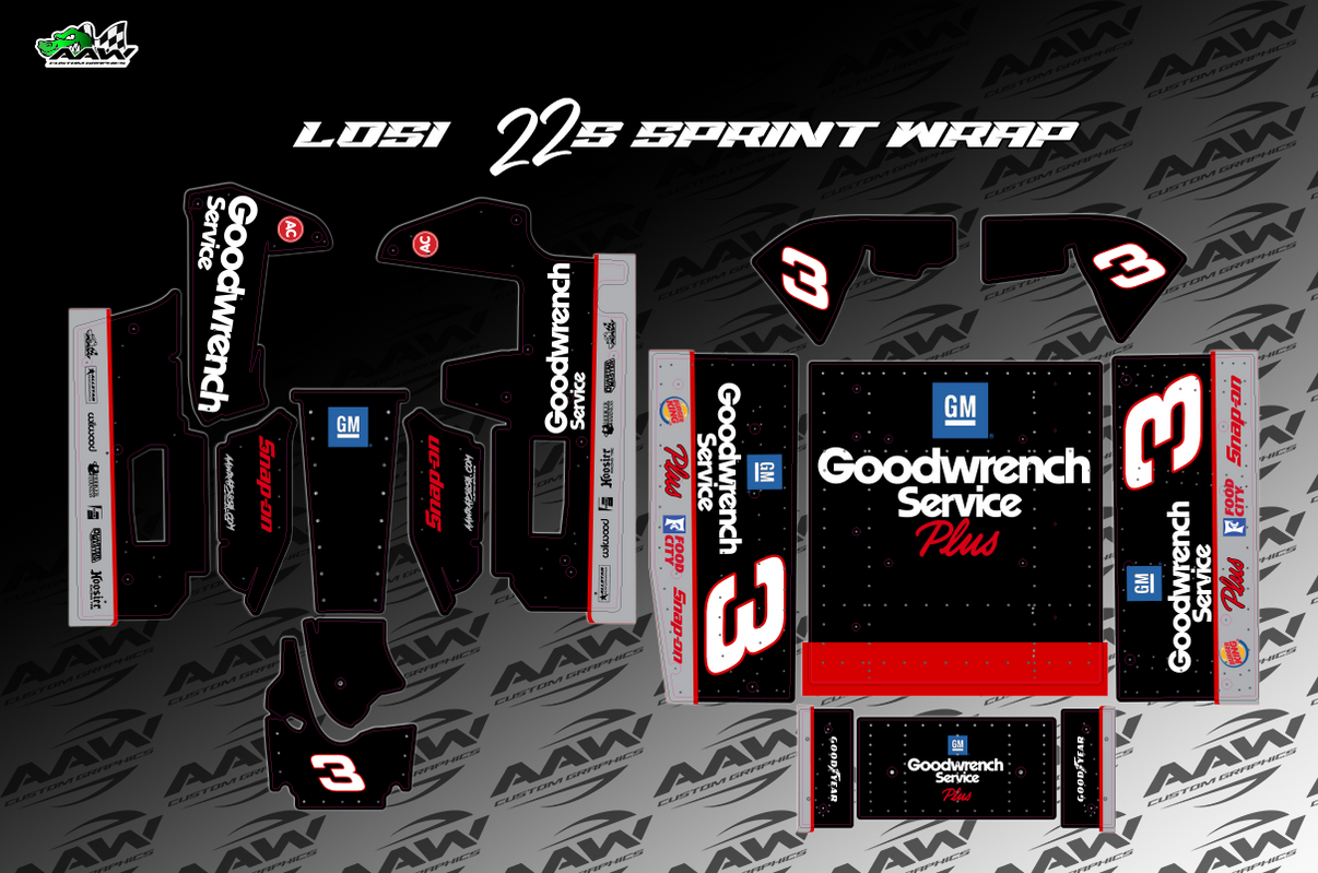 "Intimidator" Losi 22s Wrap AAW