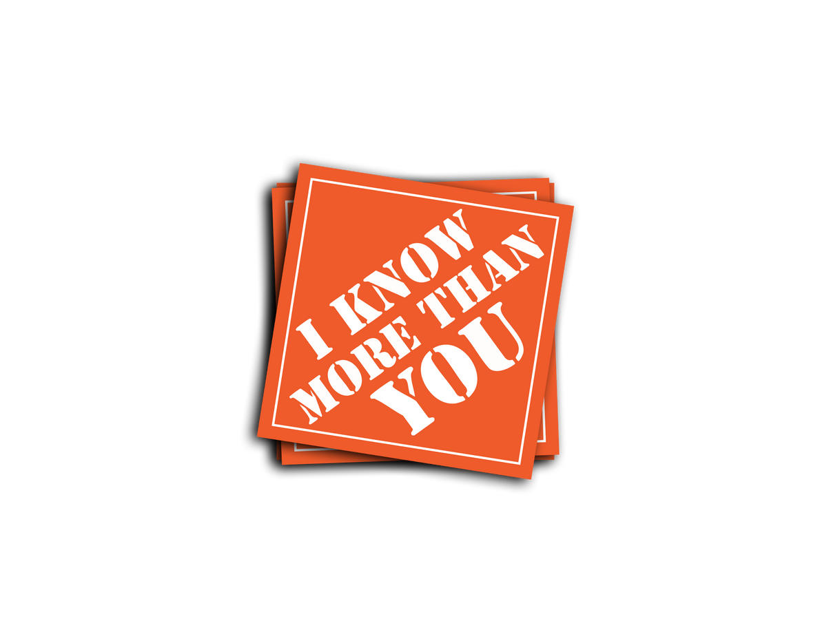 Know More Sticker AAW
