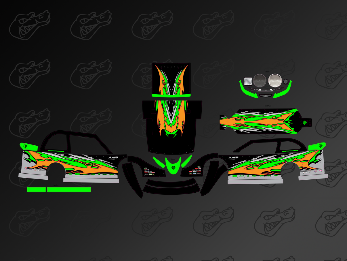"Wicked" Losi 22 Late Model Wrap My Store