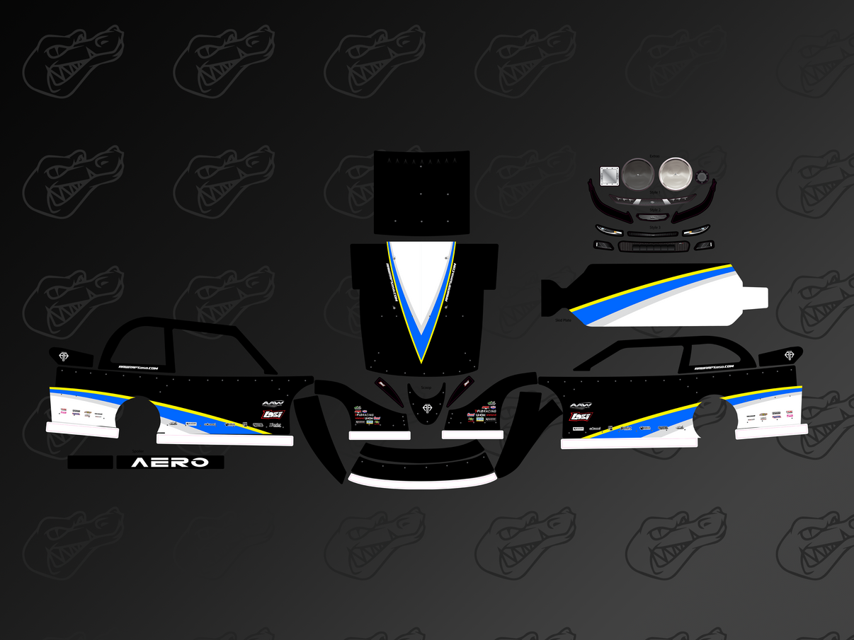 "Aero" Losi 22 Late Model Wrap My Store