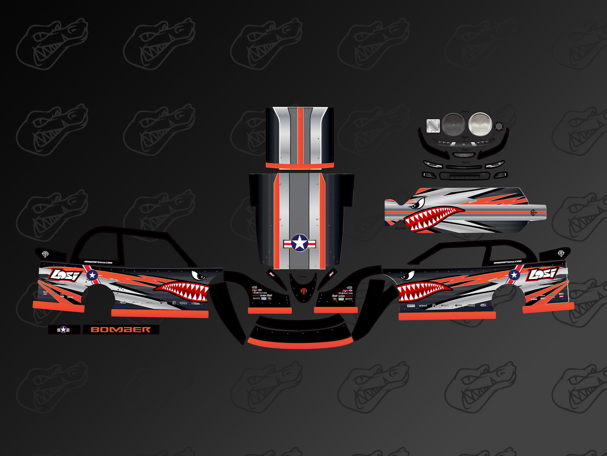 "Bomber" Losi 22 Late Model Wrap My Store