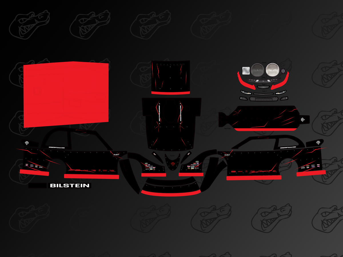 "ZigZag" Losi 22 Late Model Wrap My Store