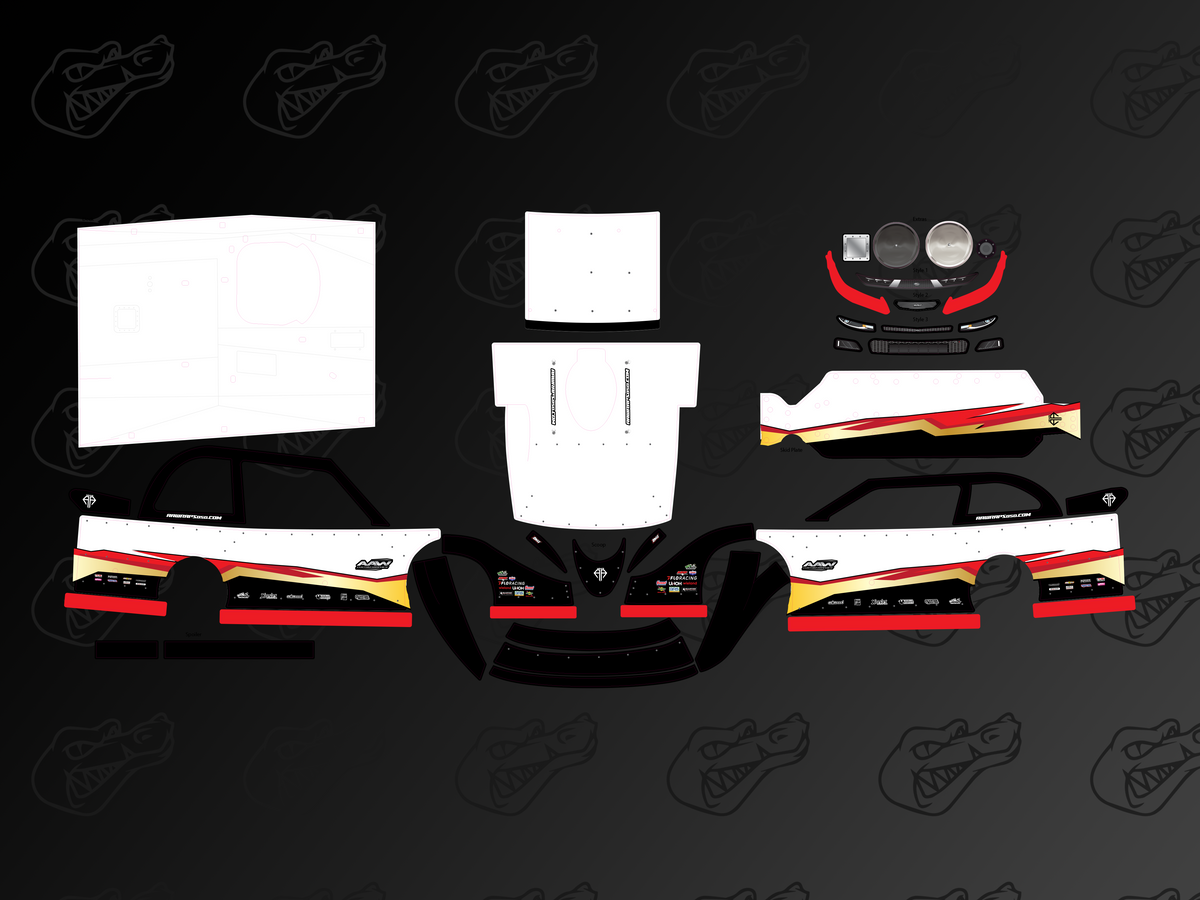 "Gold Digger" Losi 22 Late Model Wrap My Store