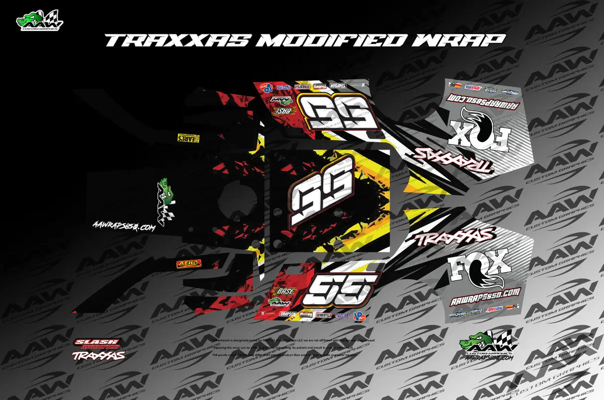 R/C Traxxas Modified Wrap Custom My Store