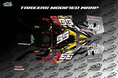 R/C Traxxas Modified Wrap Custom