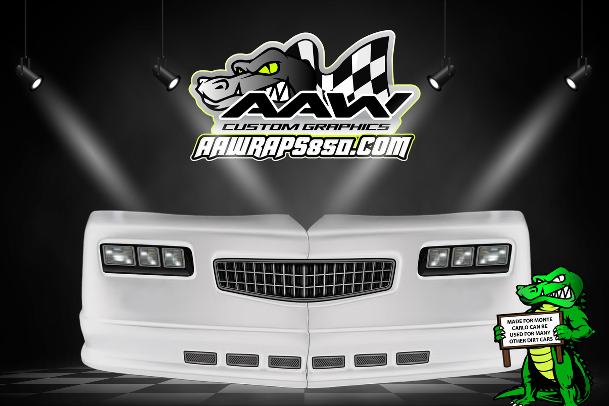 Monte Carlo "Dominator" Headlight Decal Kit AAW