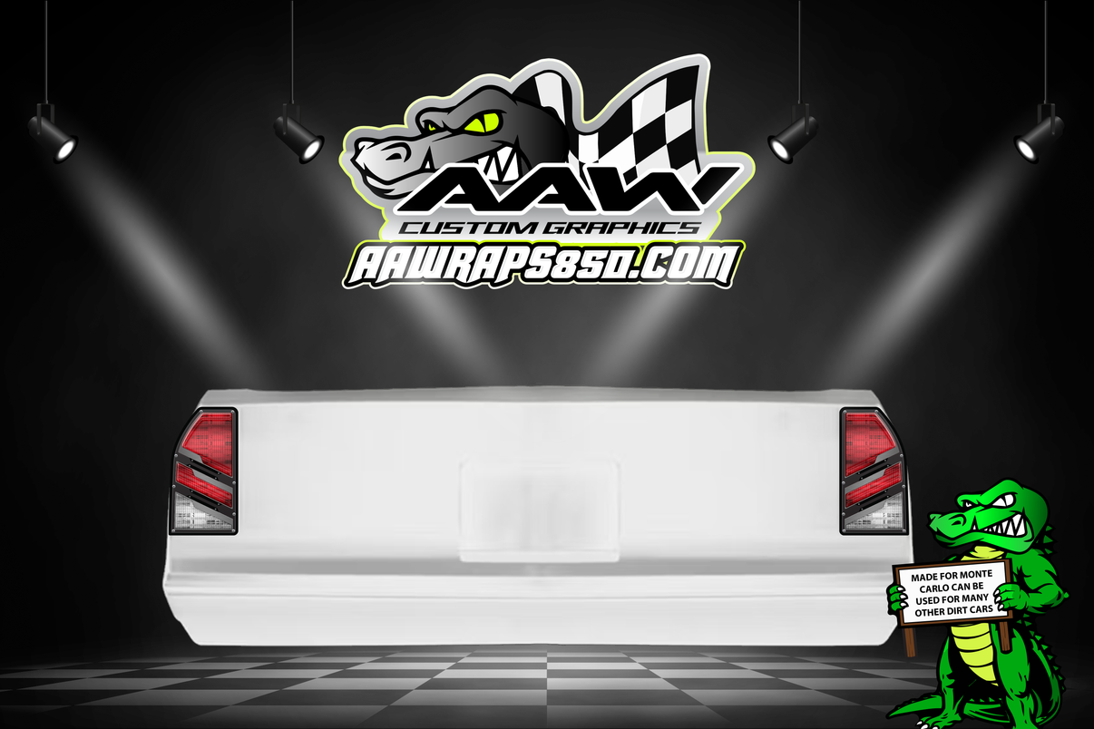 Monte Carlo "Rear" Taillight Decal Kit AAW
