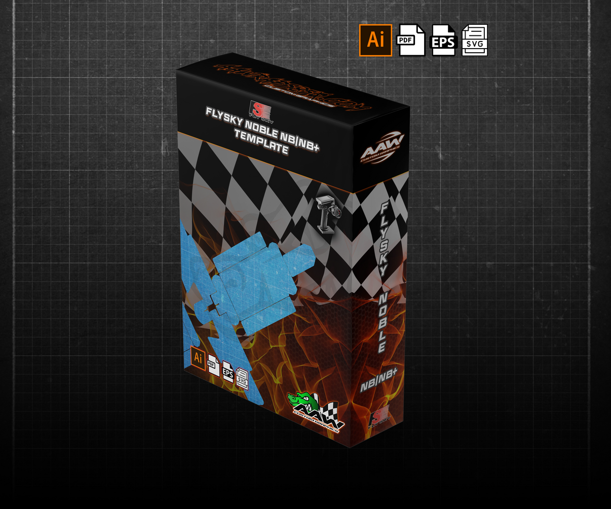 Flysky Noble NB/NB+ Wrap Template AAW