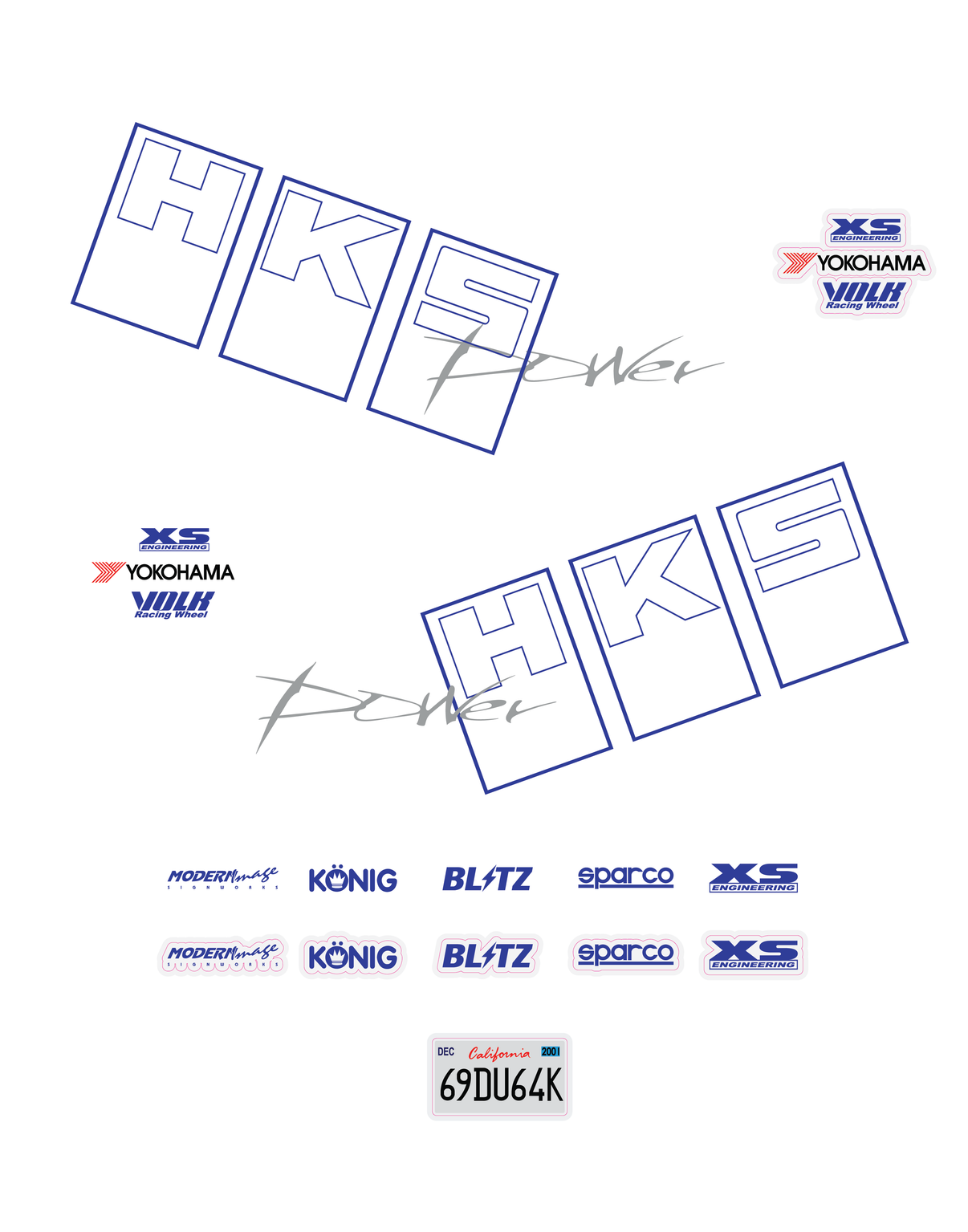 Power Drift Decal Set AAW