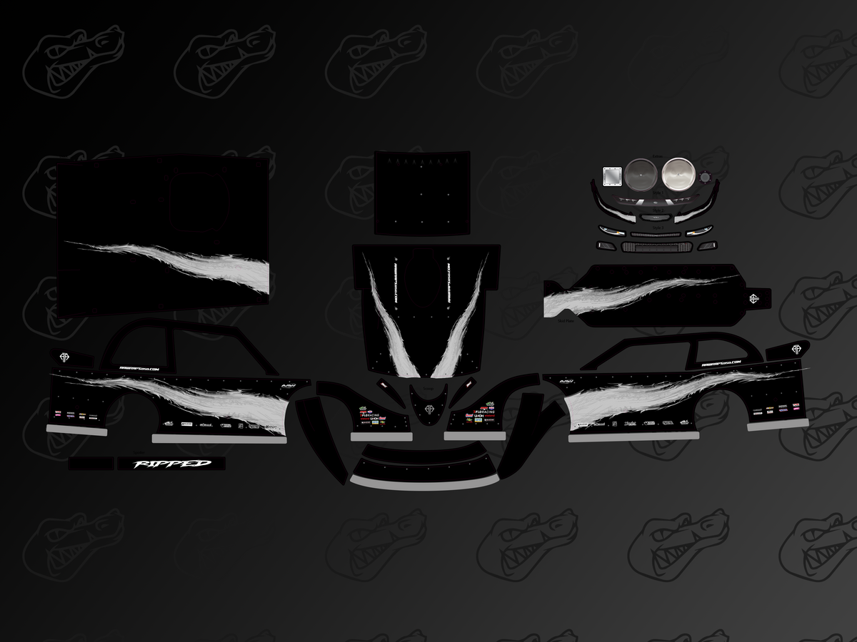 "Ripped" Losi 22 Late Model Wrap My Store