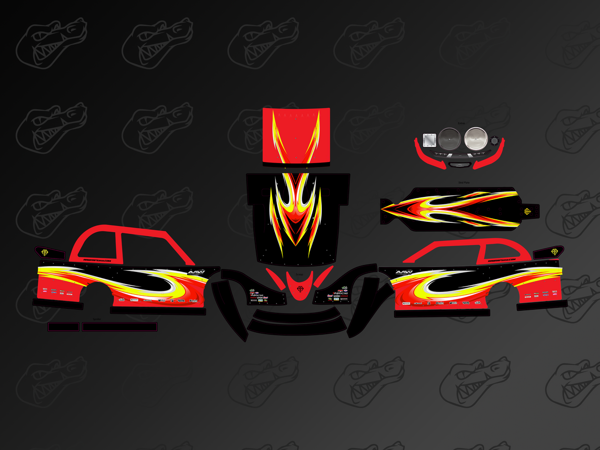 "Rush" Losi 22 Late Model Wrap My Store