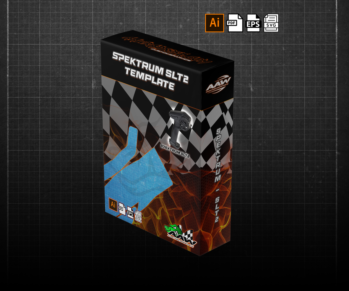 Spektrum "SLT2" Wrap Template AAW