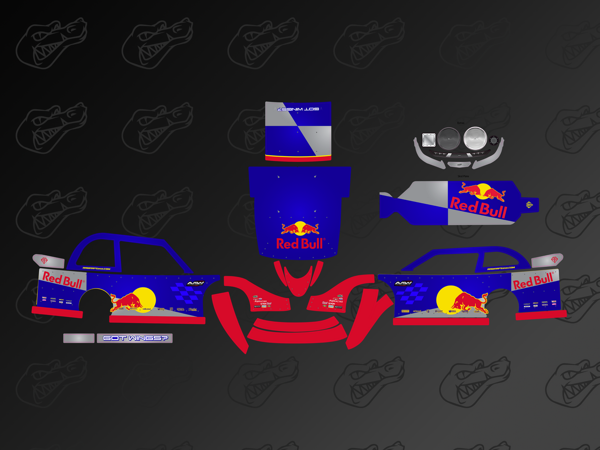 "Redbull" Losi 22 Late Model Wrap My Store