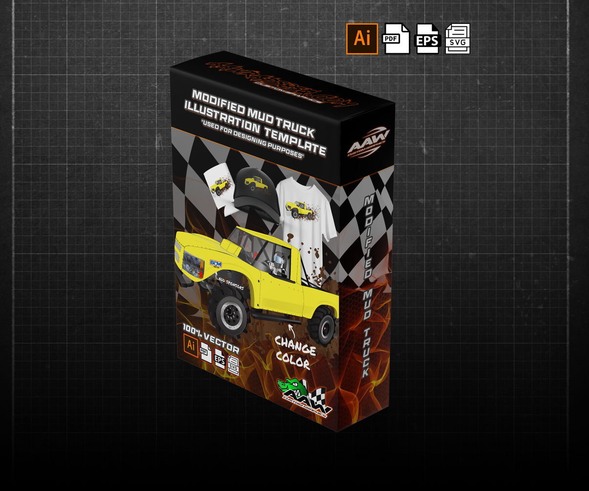 Super Modified Illustration Template AAW