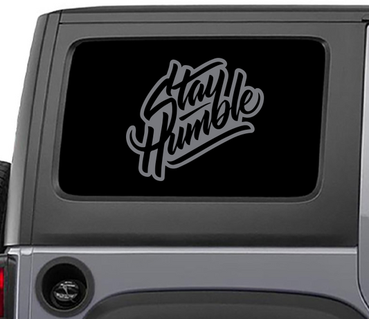 Stay Humble Decal AAW