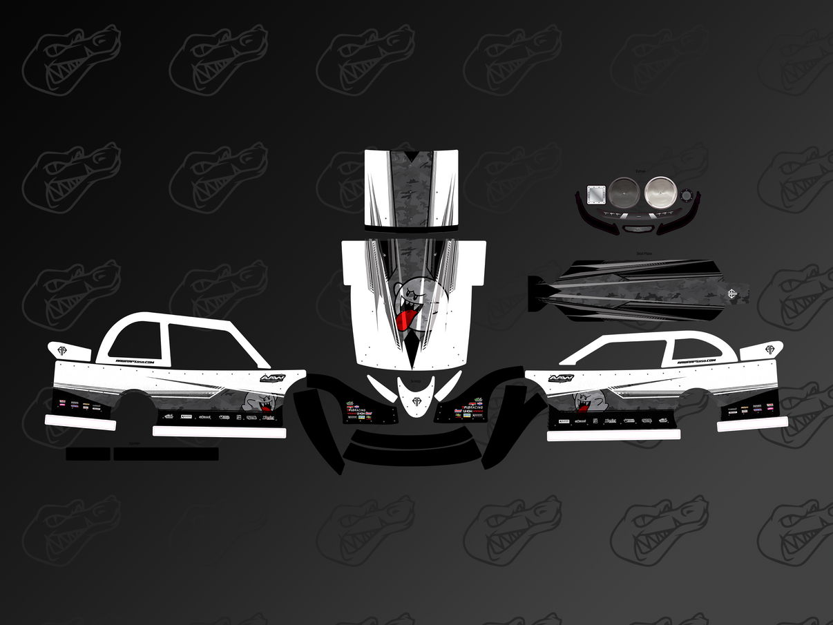 "Ghost" Losi 22 Late Model Wrap My Store