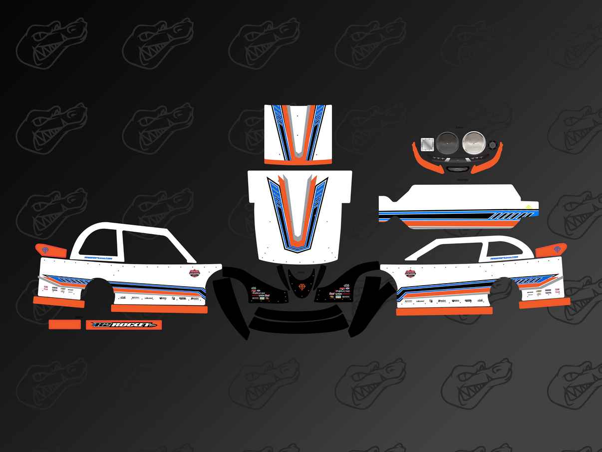 "Straight" Losi 22 Late Model Wrap My Store