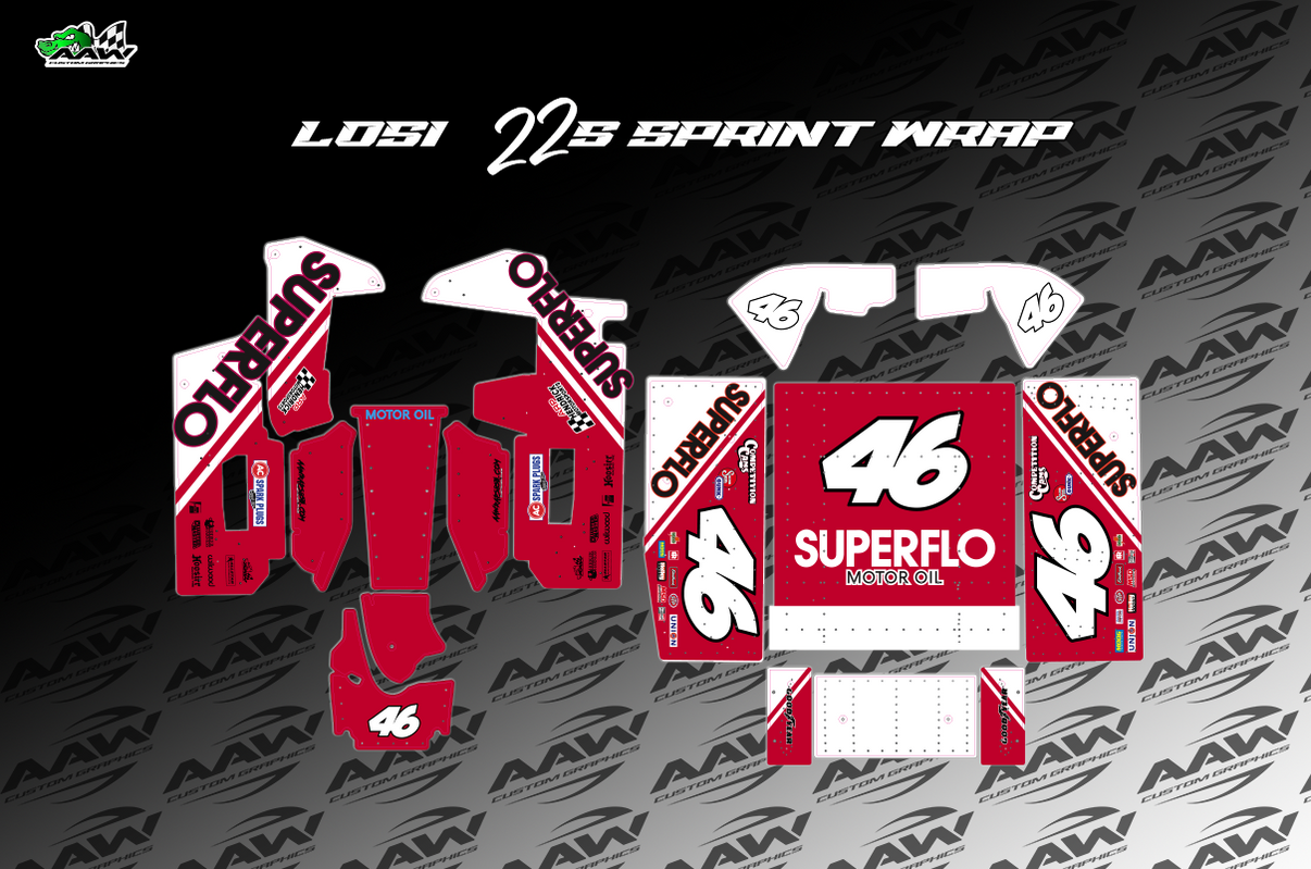 "Superflo" Losi 22s Wrap AAW