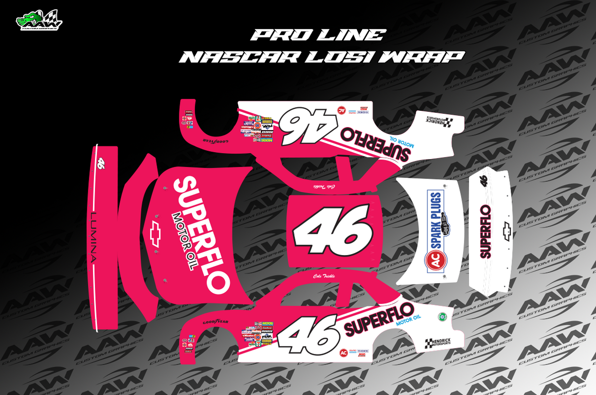 "Superflo" Losi 1/12 Nascar Wrap My Store