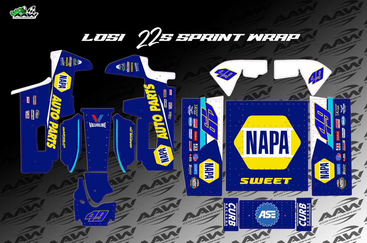 "Sweet" Losi 22s Wrap AAW