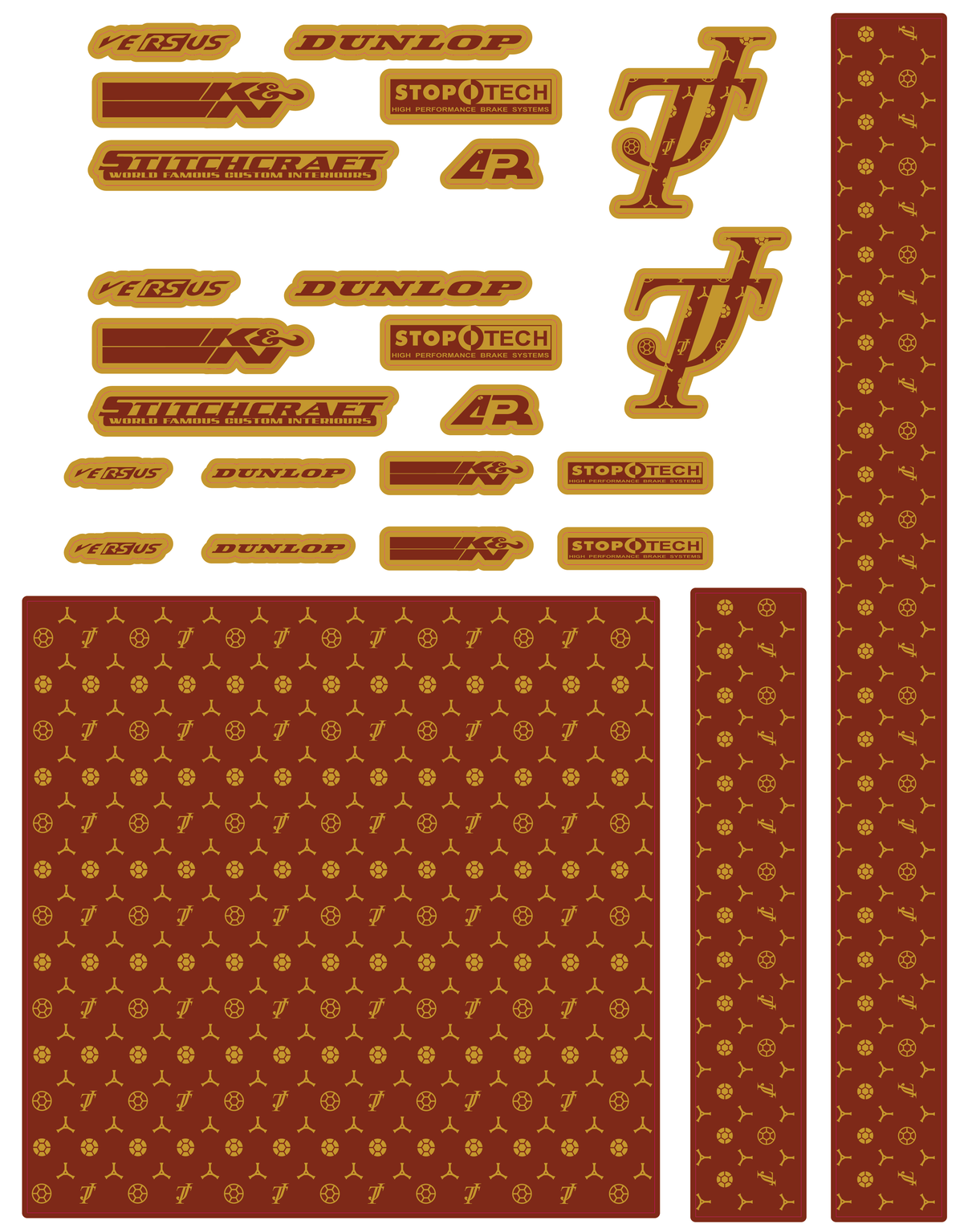 TeeJay Drift Decal Set AAW